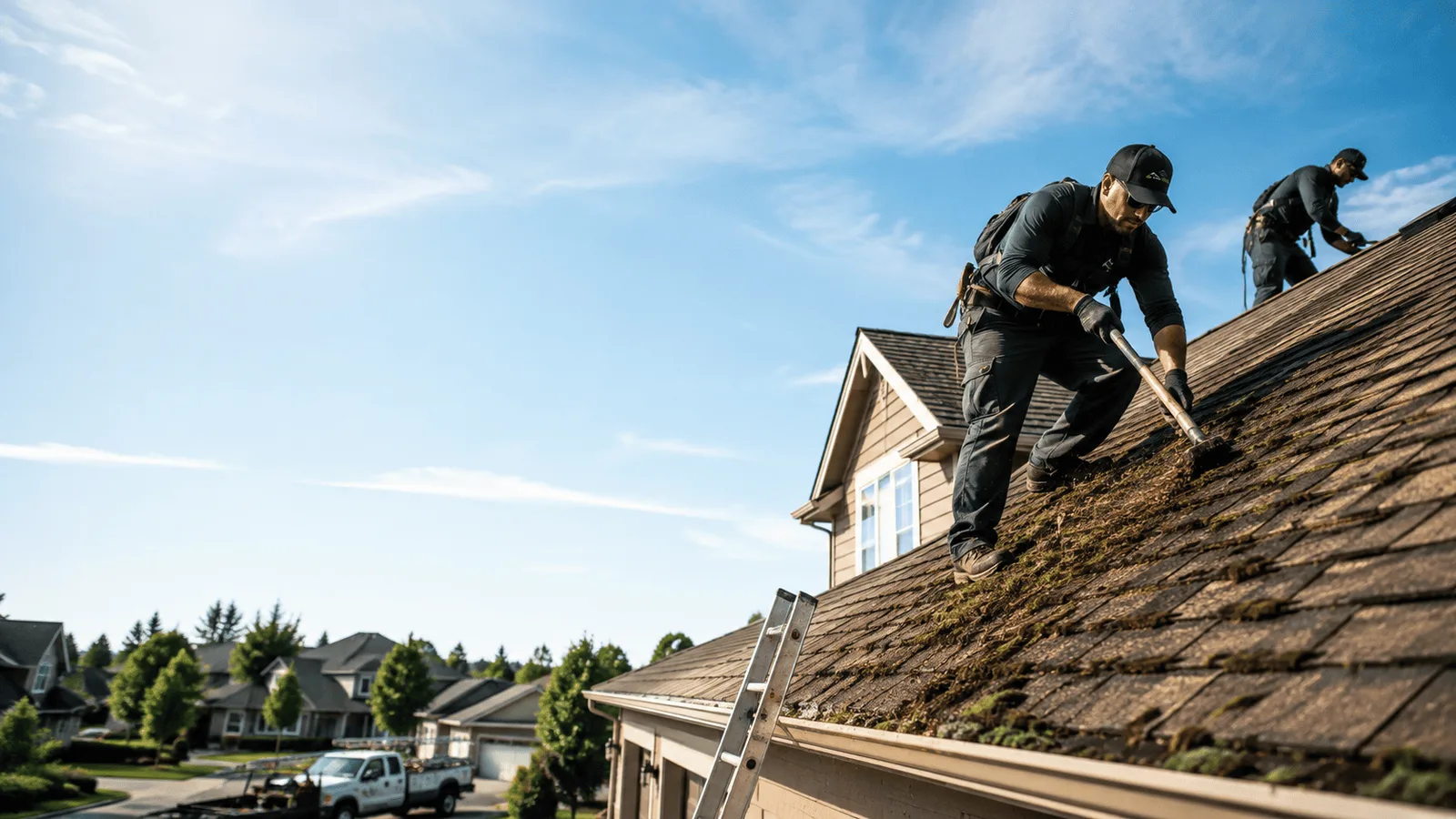 Roof Moss Removal in Frisco, TX near me